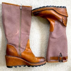 Sorel leather boots